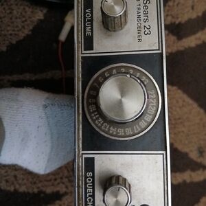 Sears 23 Vintage C B Radio UNTESTED